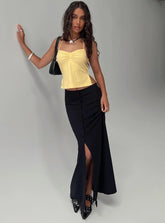 Livie Maxi Skirt Black